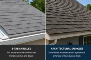 What's the Difference Between Architectural and 3-Tab Shingles?
